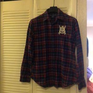 Ralph Lauren holiday flannel button down